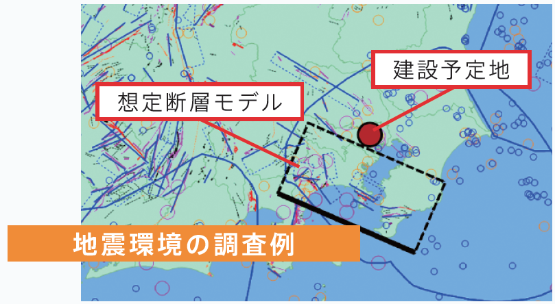 地震環境の調査例